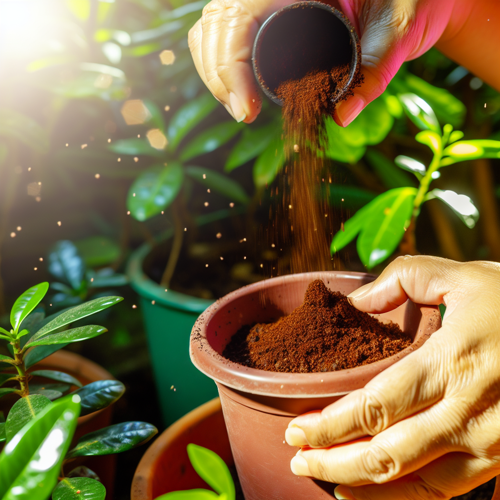 Engrais naturel pour plantes vertes